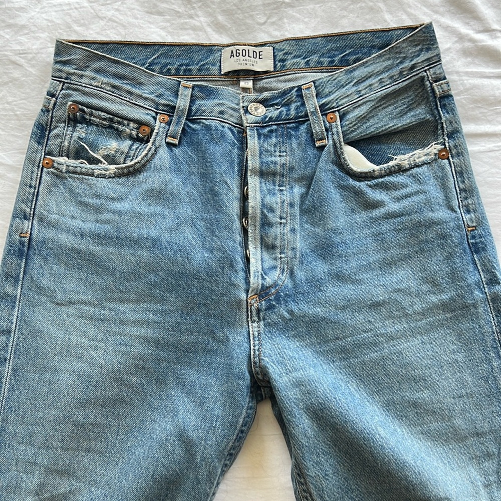 Agolde jeans, boot cut, never worn. Size 25